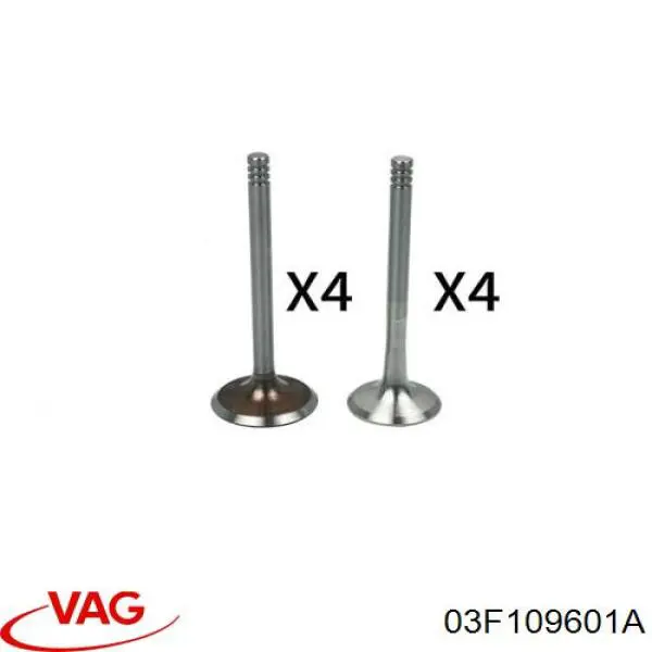 Comprar 03F109601A VAG Válvulas de admisión