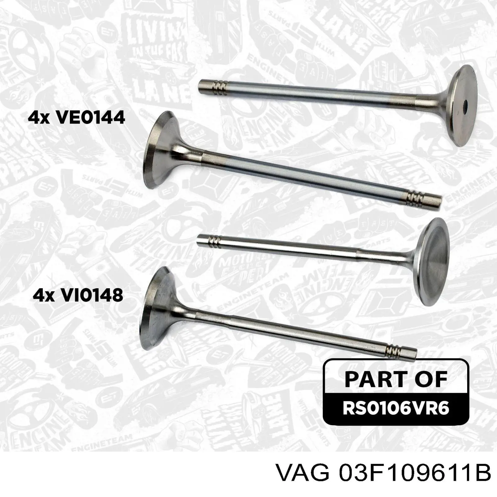 Comprar 03F109611B VAG Válvula escape