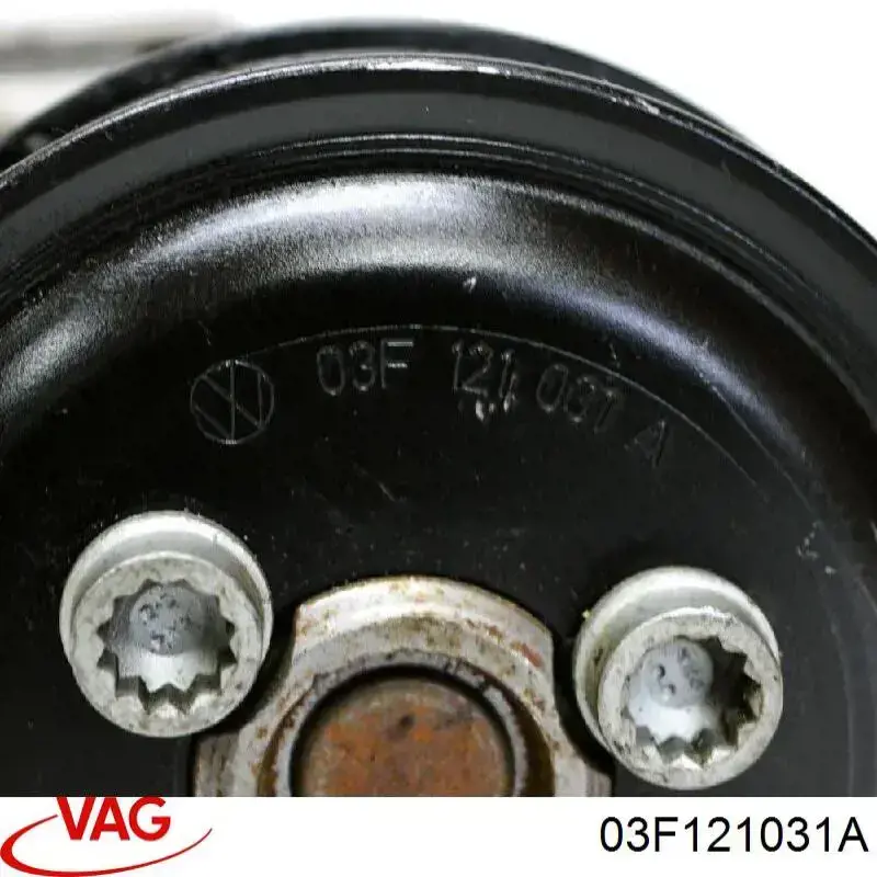  Polea de bomba de agua Volkswagen Caddy 3