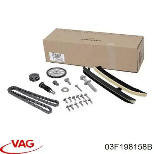 Kit de cadena de distribución VAG 03F198158B precio, desde 182,66 EUR