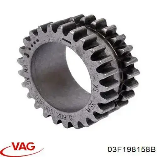 Kit de cadena de distribución 03F198158B VAG
