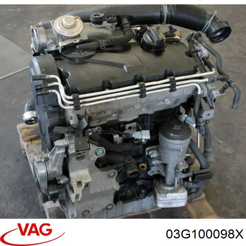 03G100098X VAG motor completo