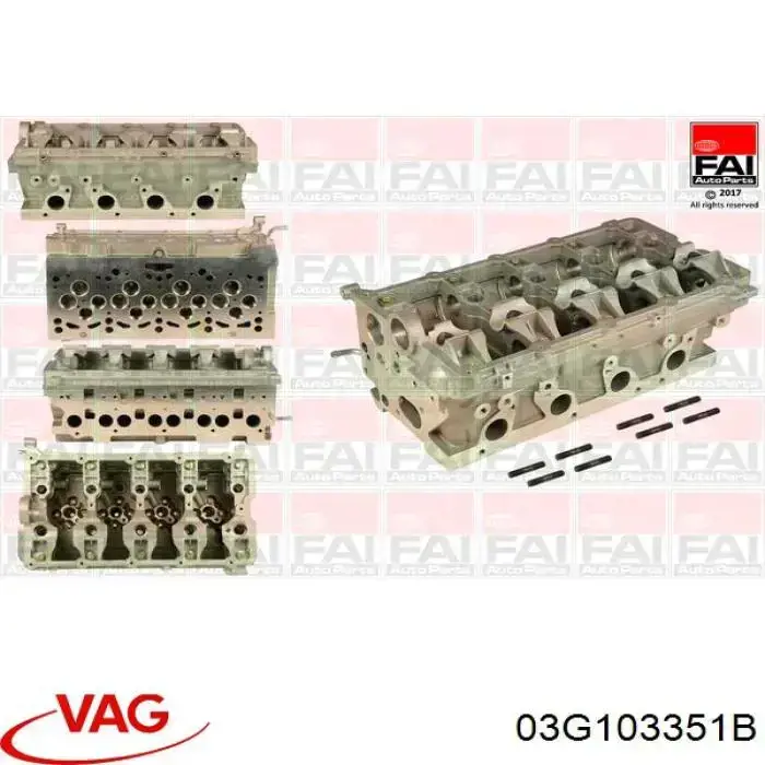 Comprar 03G103351B VAG Culata motor