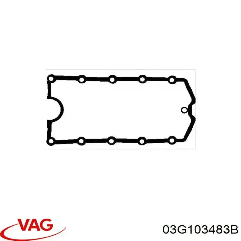 03G103483B VAG junta de la tapa de válvulas del motor