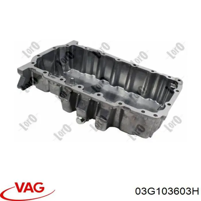 Cárter de aceite 03G103603H VAG