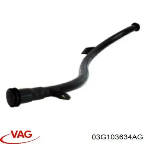 Guía de la varilla de nivel de aceite del motor 03G103634AG VAG