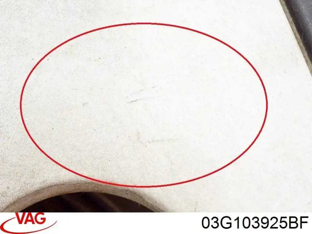 Tapa motor 03G103925BF VAG