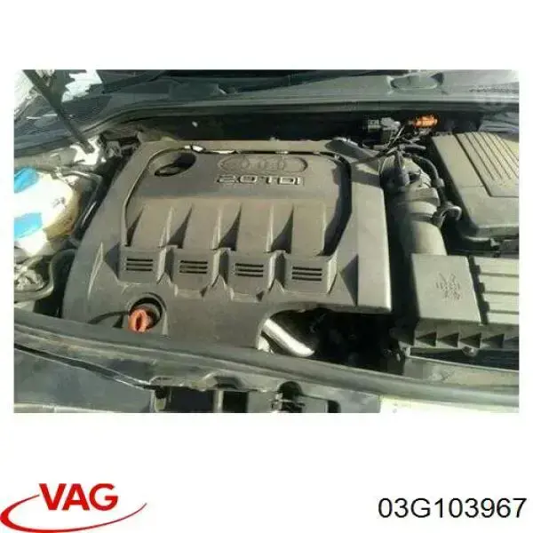 Cubierta decorativa del motor VAG 03G103967 precio, desde 110,35 EUR