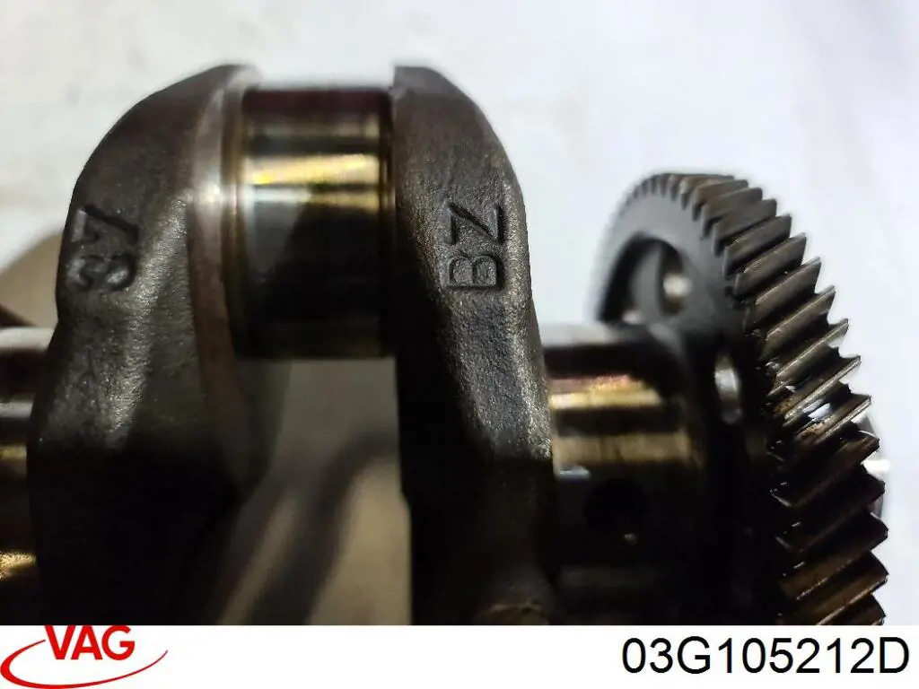 Polea de cigüeñal 03G105212D VAG