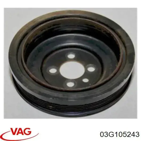 Polea, cigüeñal Volkswagen Golf 8 CD1, DA1