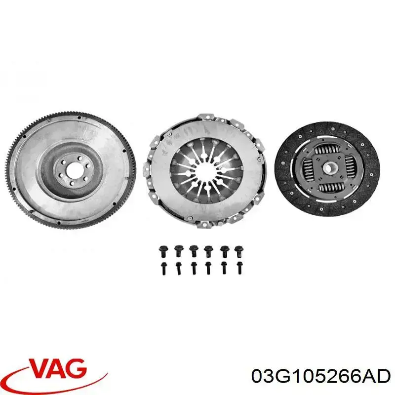 Comprar 03G105266AD VAG Volante de motor bimasa