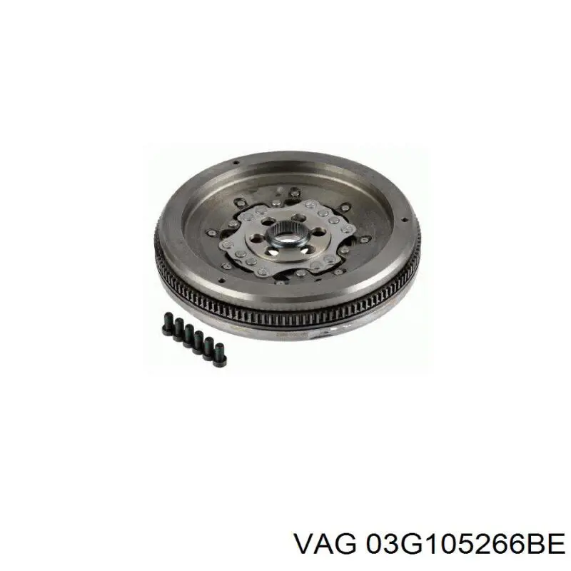 Volante motor 03G105266BE VAG