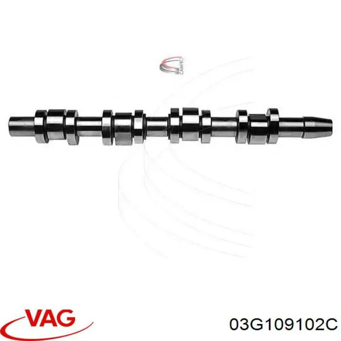 Árbol de levas de escape VAG 03G109102C precio, desde 139,39 EUR