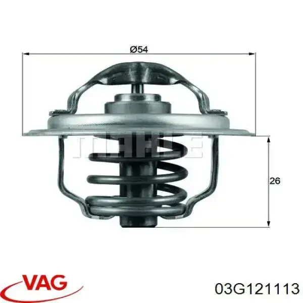 Termostato 03G121113 VAG