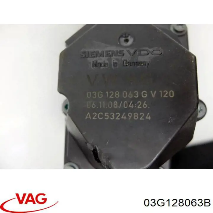 Cuerpo de mariposa 03G128063B VAG