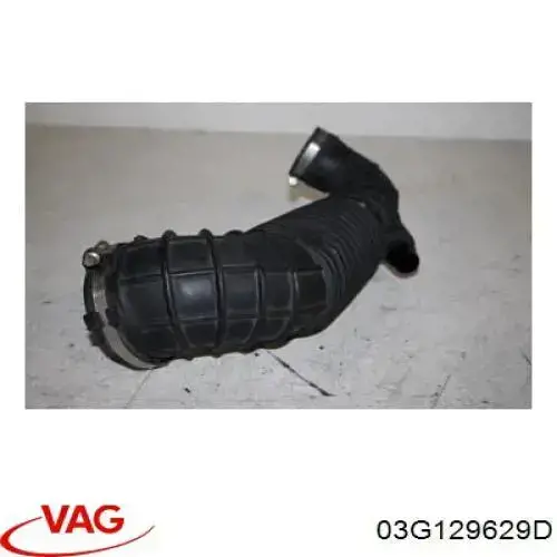 03G129629D VAG Tubo de admisión de aire al turbocompresor
