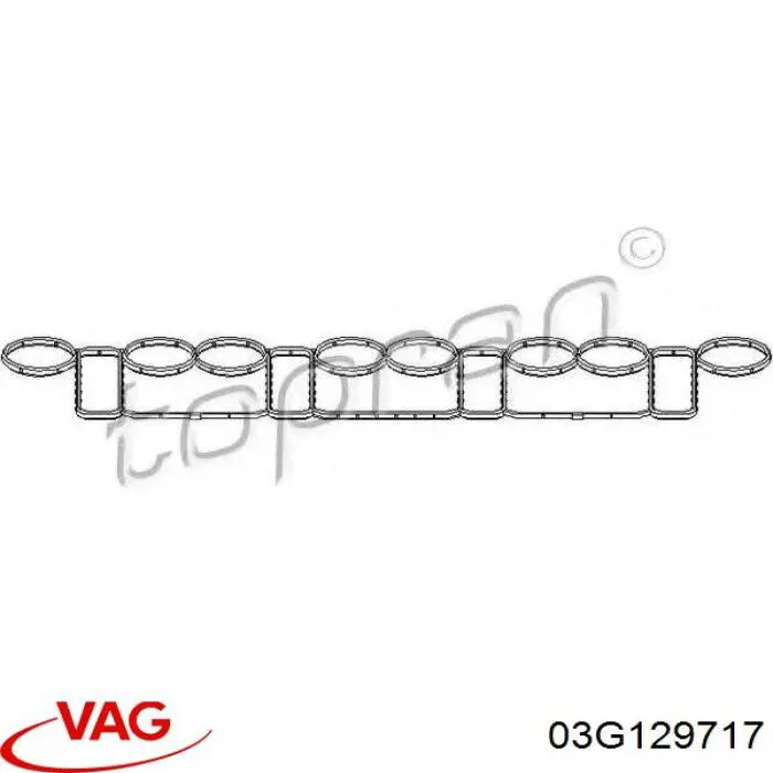 Junta de colector de admisión BGA MG6765 precio, desde 9,32 EUR
