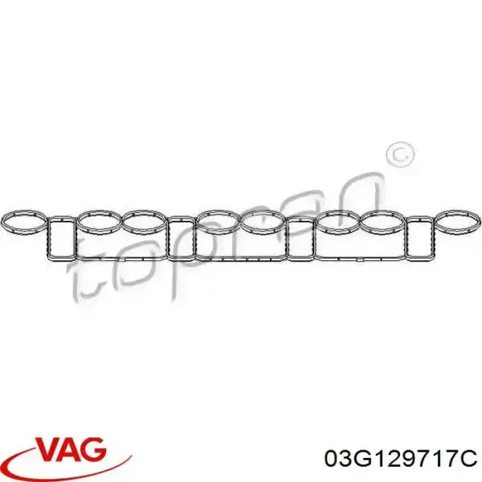 Comprar 03G129717C VAG Junta de colector de admisión