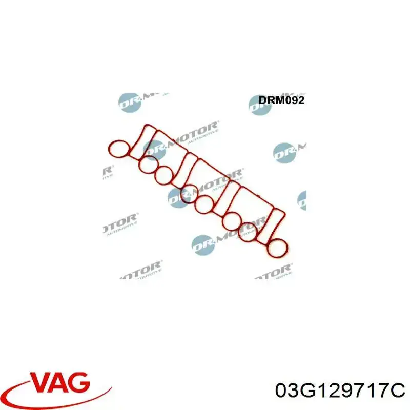 Junta de colector de admisión VAG 03G129717C precio, desde 9,38 EUR