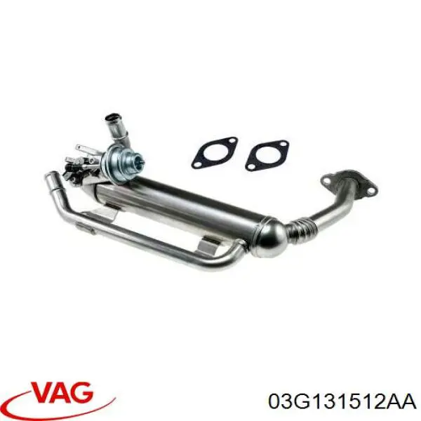 Comprar 03G131512AA VAG Enfriador de recirculación de gases de escape EGR