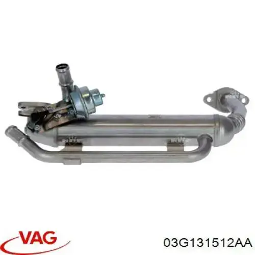 Enfriador de recirculación de gases de escape EGR VAG 03G131512AA precio, desde 169,76 EUR
