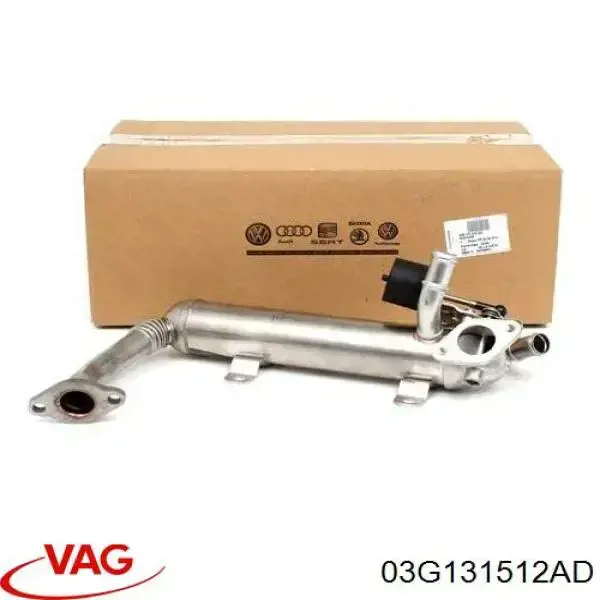 Comprar 03G131512AD VAG Enfriador de recirculación de gases de escape EGR