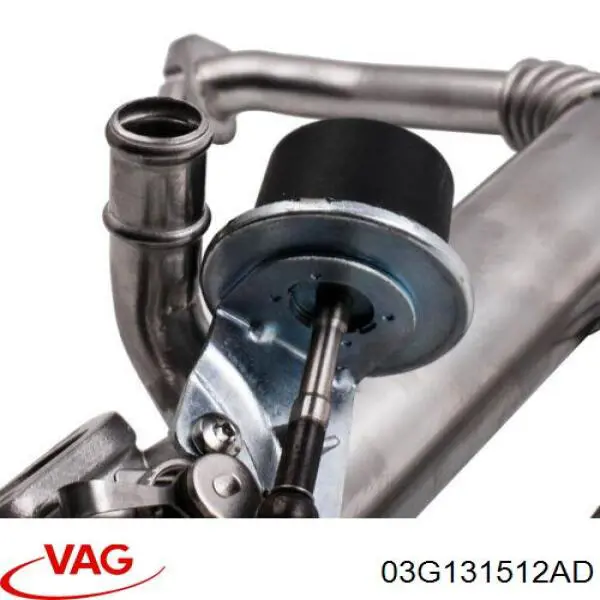 Comprar 03G131512AD VAG Enfriador de recirculación de gases de escape EGR