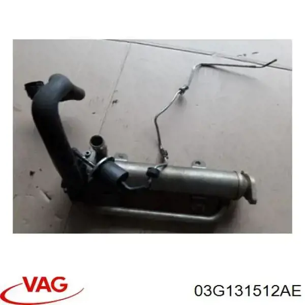 Comprar 03G131512AE VAG Enfriador de recirculación de gases de escape EGR