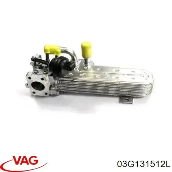 Enfriador de recirculación de gases de escape EGR VAG 03G131512L precio, desde 149,96 EUR