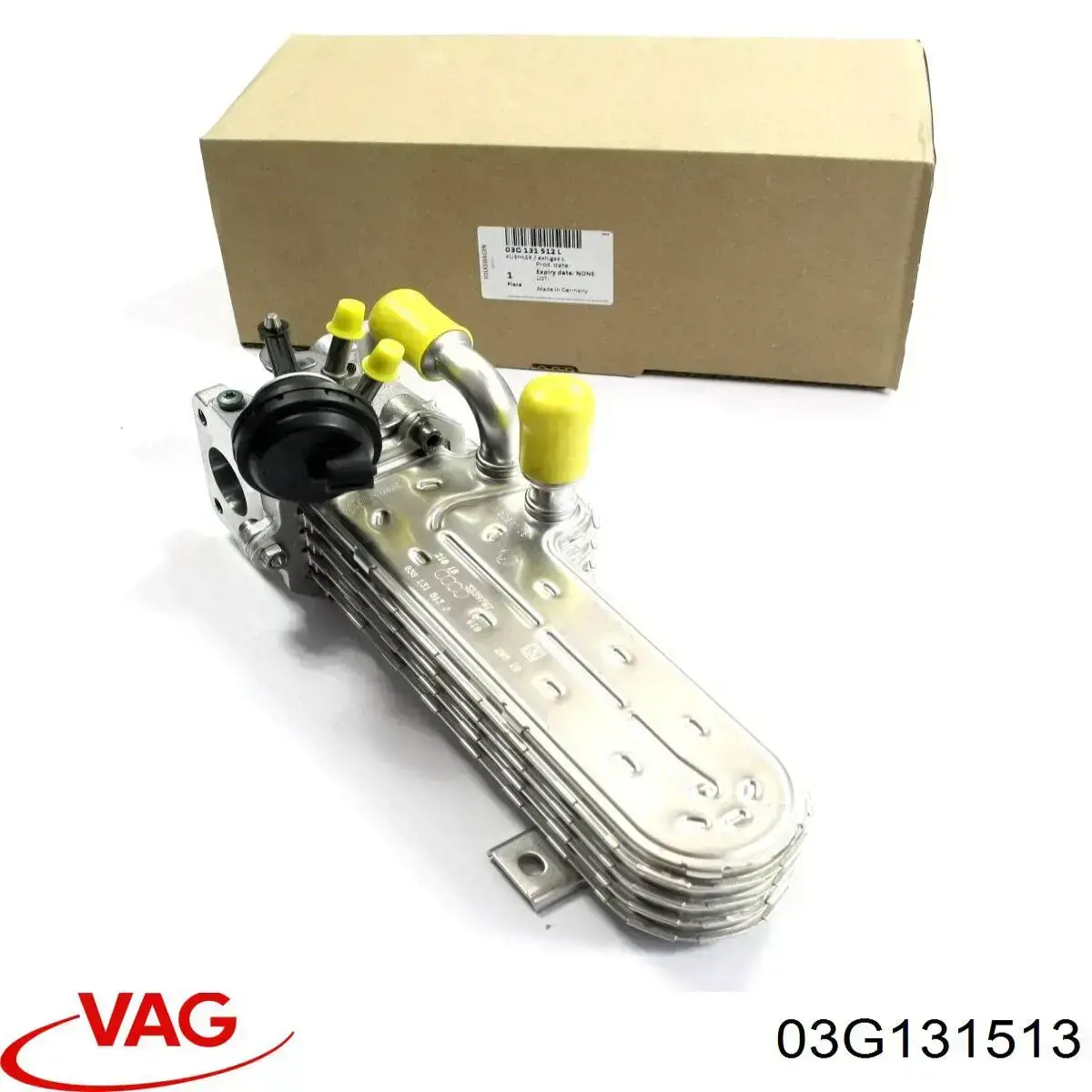 Enfriador de recirculación de gases de escape EGR 03G131513 VAG