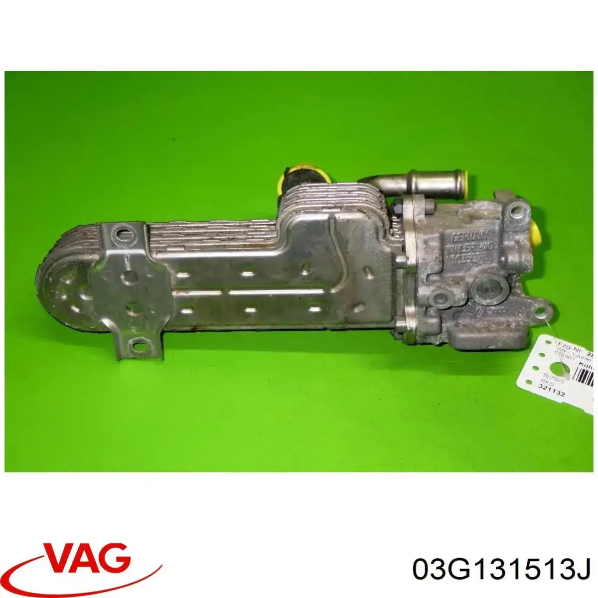 Enfriador de recirculación de gases de escape EGR VAG 03G131513J precio, desde 102,01 EUR
