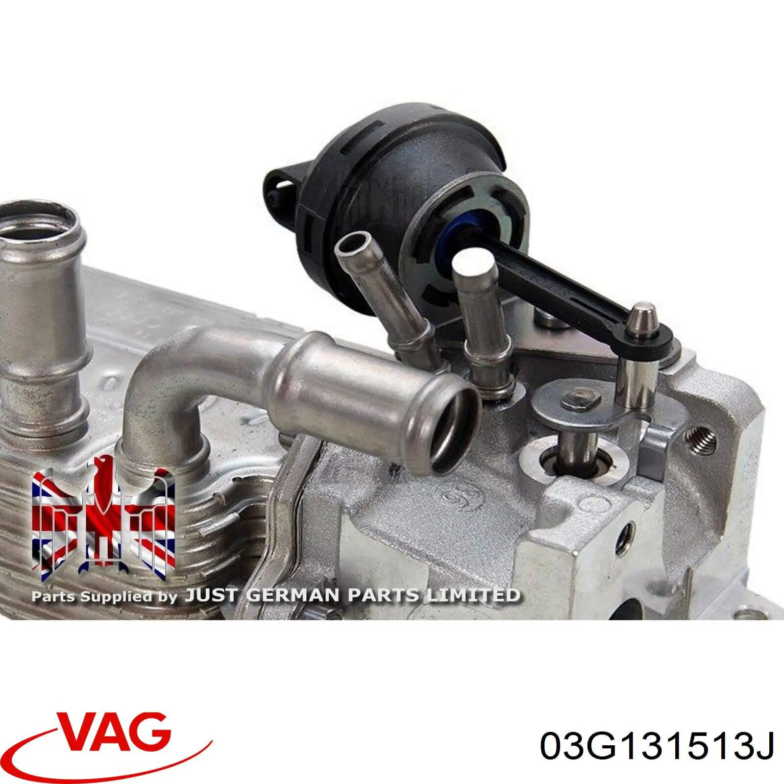 Enfriador de recirculación de gases de escape EGR VAG 03G131513J