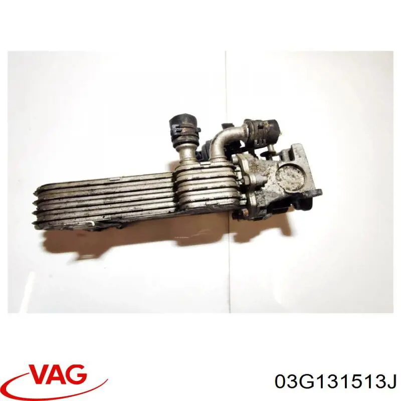 03G131513J VAG Enfriador de recirculación de gases de escape EGR