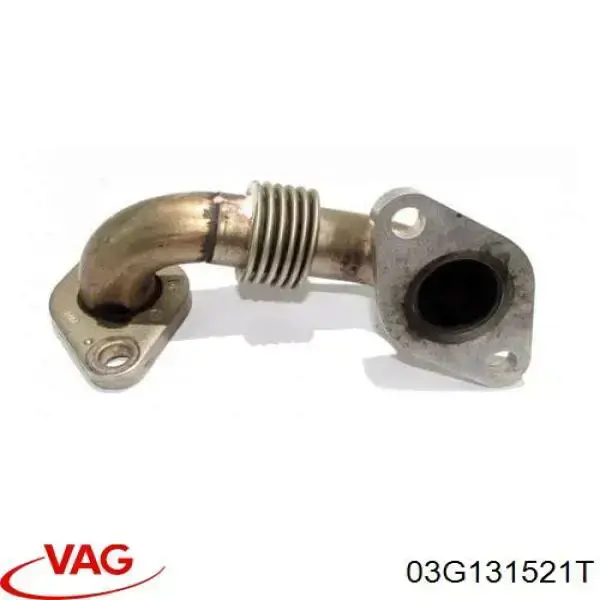 03G131521T VAG manguera radiador egr, línea de retorno