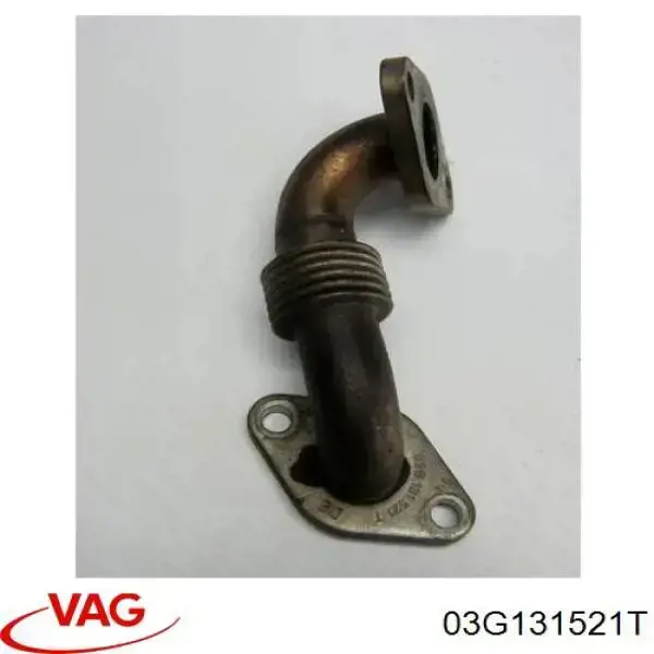 Manguera de radiador EGR, línea de retorno Vemo V10640016
