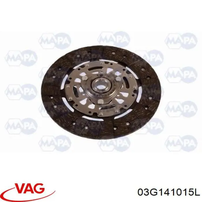 Comprar 03G141015L VAG Kit de embrague completo
