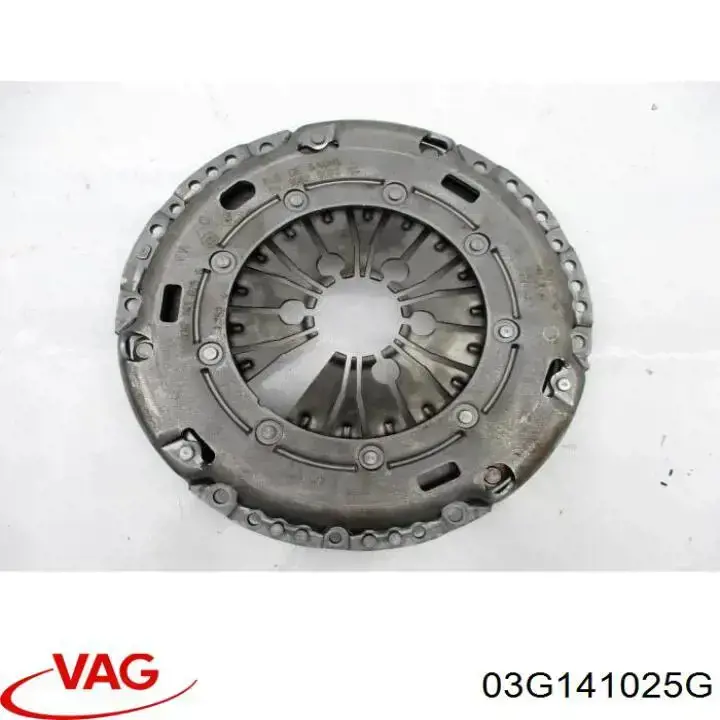 03G141025G VAG plato de presion del embrague funcion