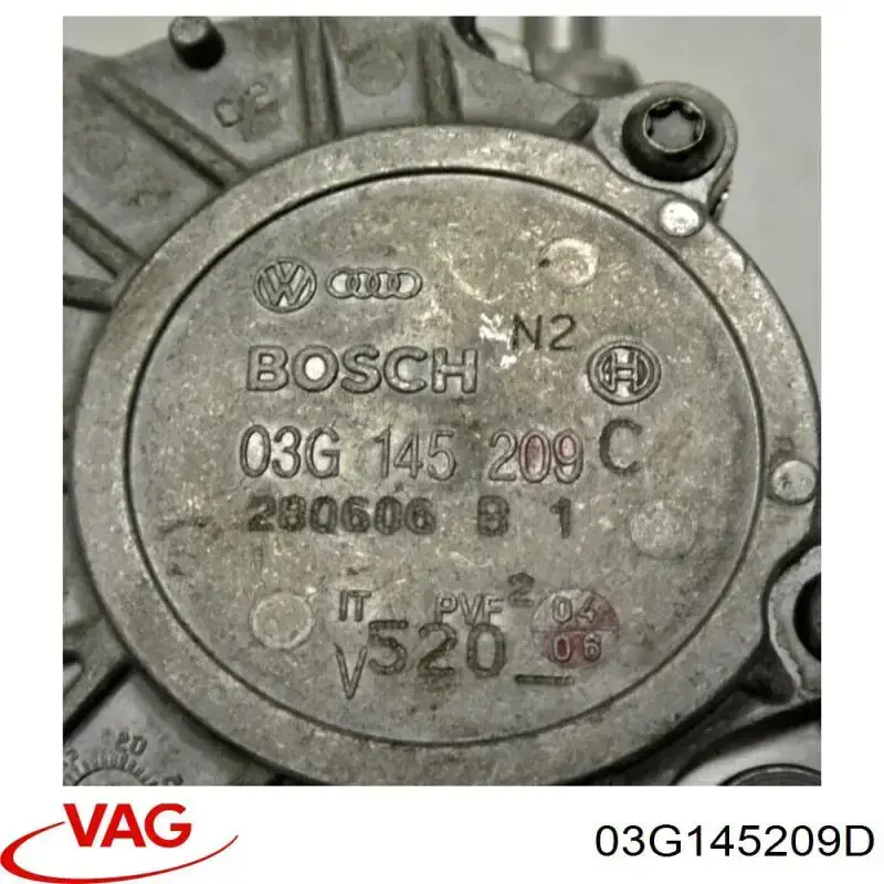 Bomba tándem de combustible 03G145209D VAG