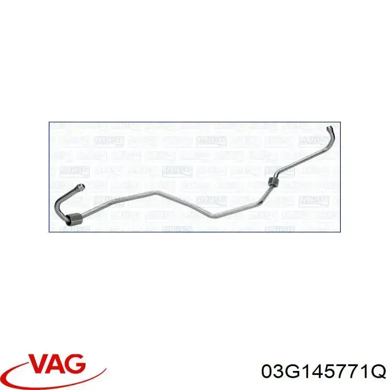 Tubo de suministro de aceite a la turbina VAG 03G145771Q precio, desde 54,13 EUR