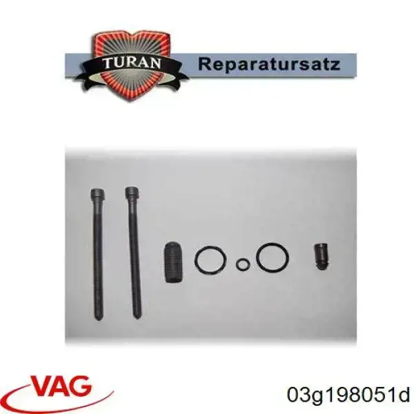 Kit de reparación, inyector VAG 03G198051D