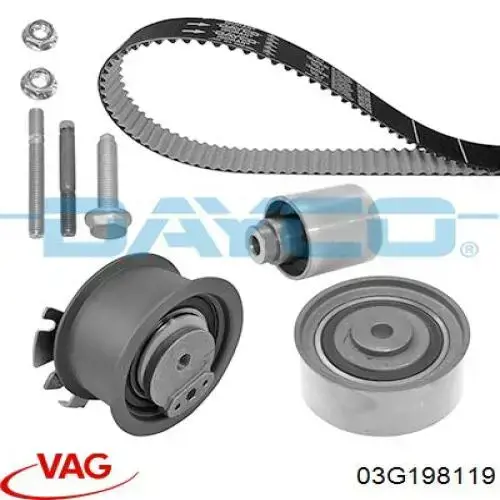 03G198119 VAG kit de distribución