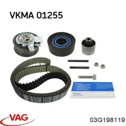 Juego de correas dentadas VAG 03G198119 precio, desde 114,95 EUR