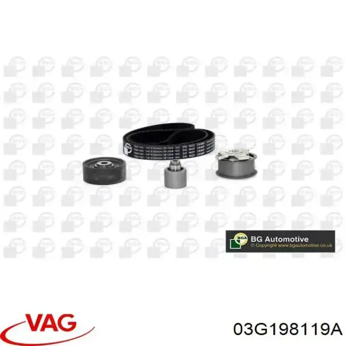 Juego de correas dentadas VAG 03G198119A precio, desde 140,62 EUR