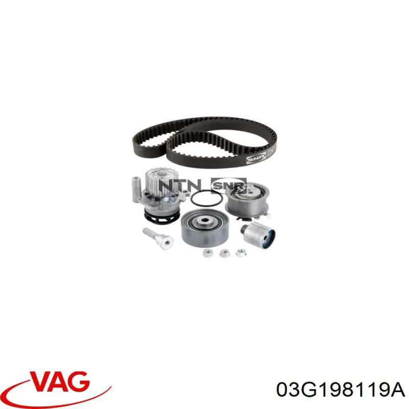 Comprar 03G198119A VAG Kit de correa de distribución