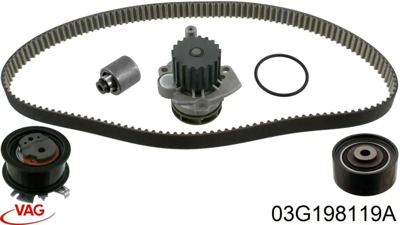 Kit distribución VAG 03G198119A