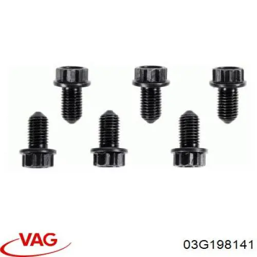 03G198141X VAG kit de embrague (3 partes)