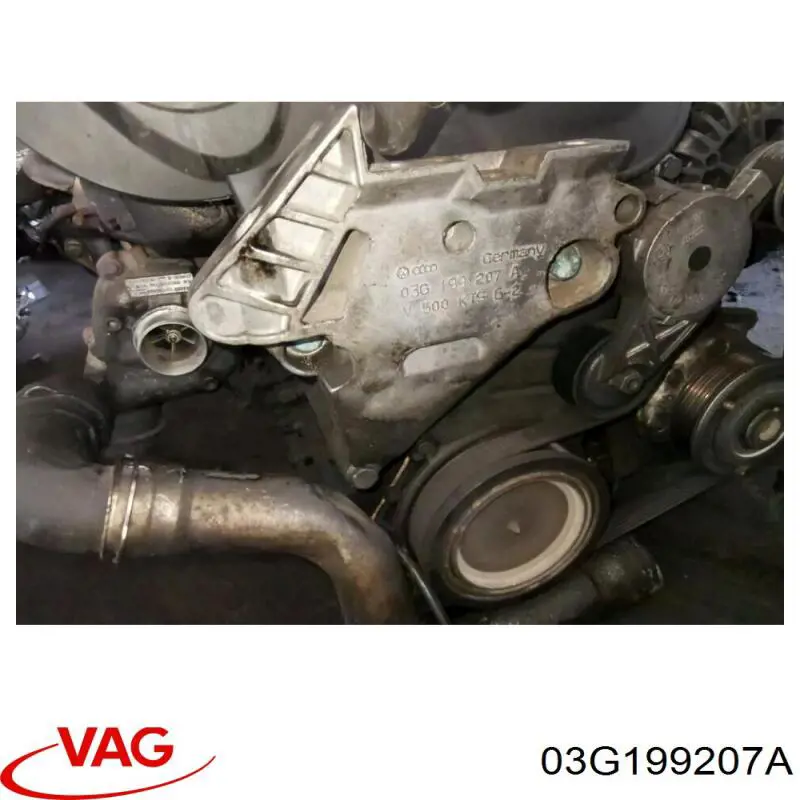 Soporte derecho del motor 03G199207A VAG
