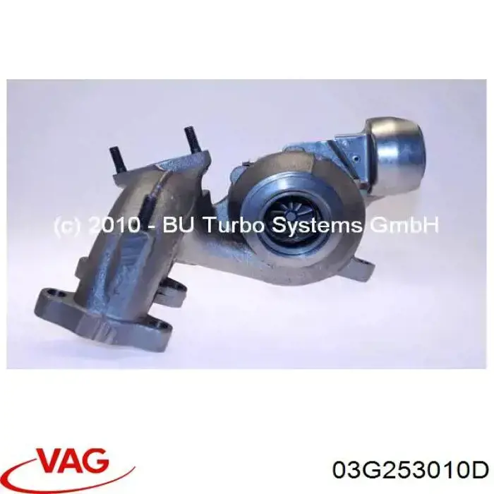 03G253010D VAG turbocompresor