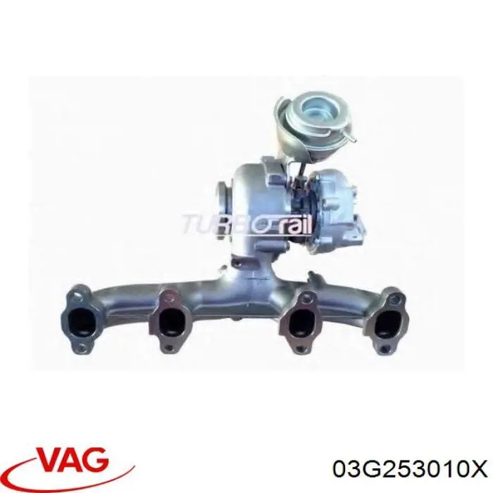 03G253010X VAG turbocompresor