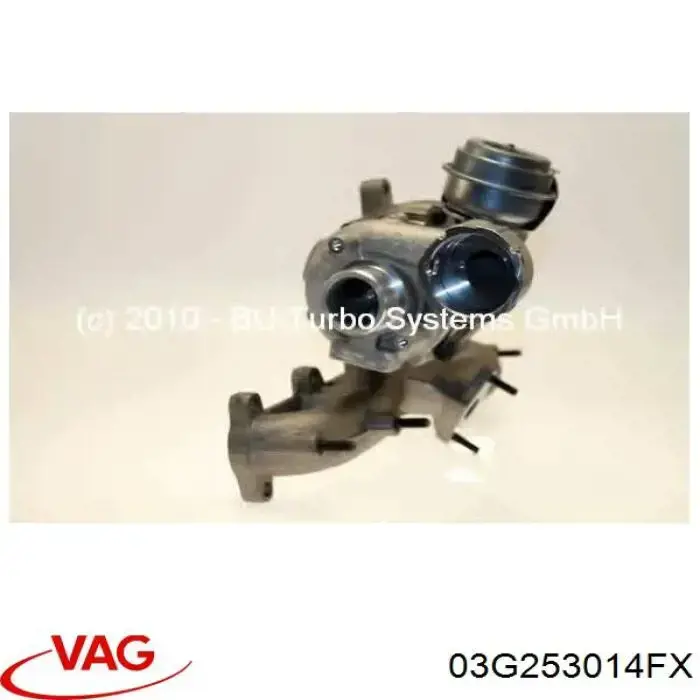 03G253014FX VAG turbocompresor
